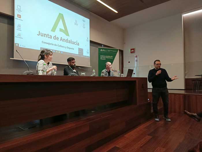 Alegría y Piñero llevan la experiencia de La Puebla de Cazalla al I Foro Andaluz de Arte y Ruralidad